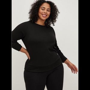 TORRID Cupro Long Sleeve Active Sweatshirt